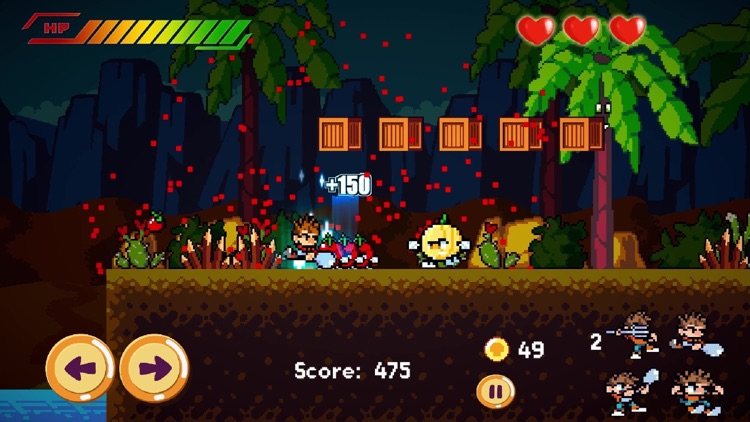 Four Course Combat: Platformer screenshot-0