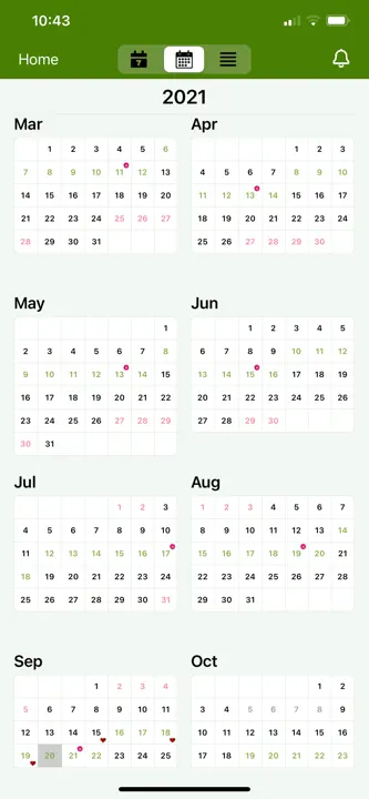 Period Tracker by GP Apps: Screenshot 4 von 10