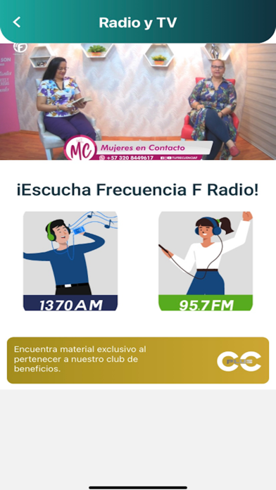 Centro cristiano Screenshot