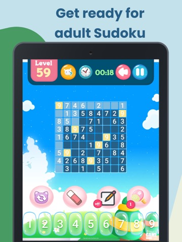 Kidoku – Kids Sudoku Puzzleのおすすめ画像5
