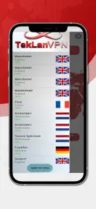 TekLan VPN screenshot #6 for iPhone