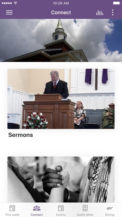 N. Clinton Ave. Baptist Church Screenshot