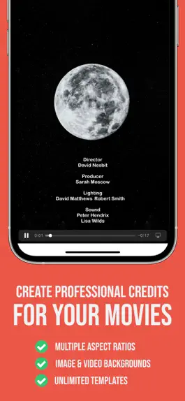 Game screenshot Scrolling Credits Maker Pro mod apk