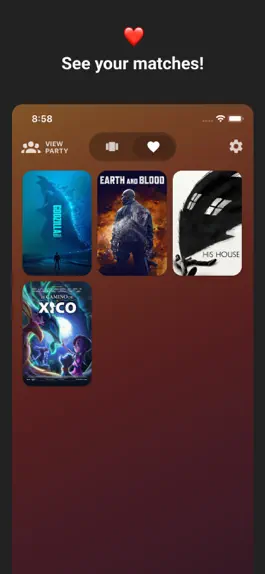 Game screenshot MovieSwipe - Find new movies apk