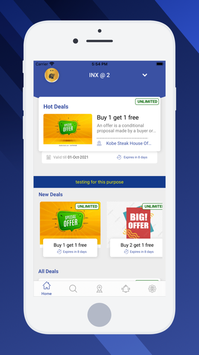 App Attack Savings & Discounts Screenshot