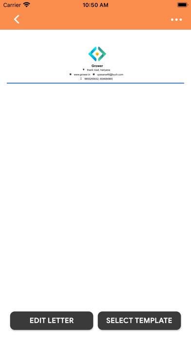 Professional Letterhead Maker