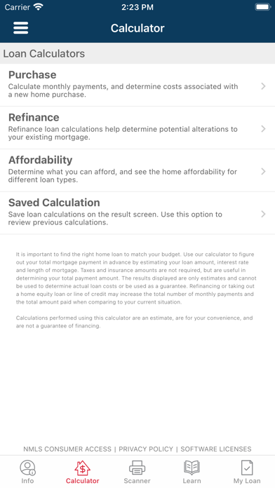 Koehn Mortgage Group Screenshot