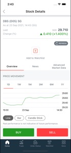 DBSV mTrading Singapore screenshot #5 for iPhone
