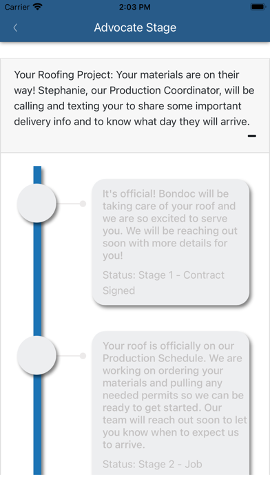 Bondoc Roofing Screenshot