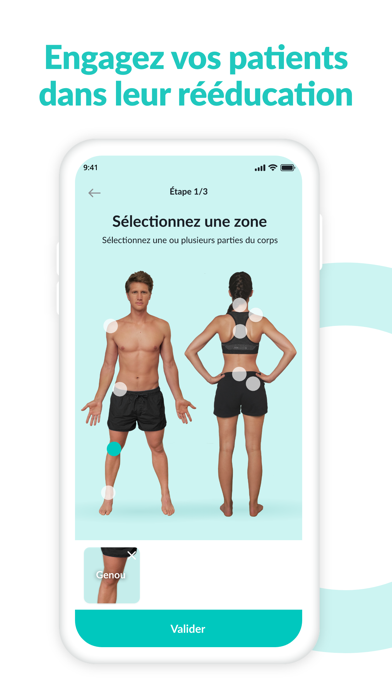Screenshot #1 pour Weasyo Pro (pour les kinés)
