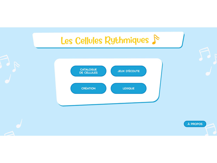 Cellules rythmiques - cycle 1