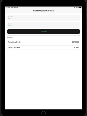Credit Utilization Calculatorのおすすめ画像4