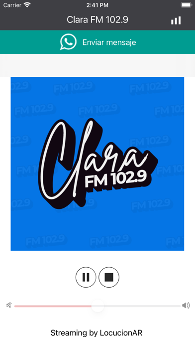 Clara FM 102.9 Screenshot