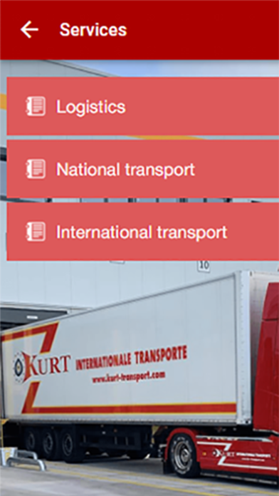 Kurt Transport und Logistik Screenshot 3 - AppWisp.com Kurt Transport und Logistik Screenshot 3 - AppWisp.com