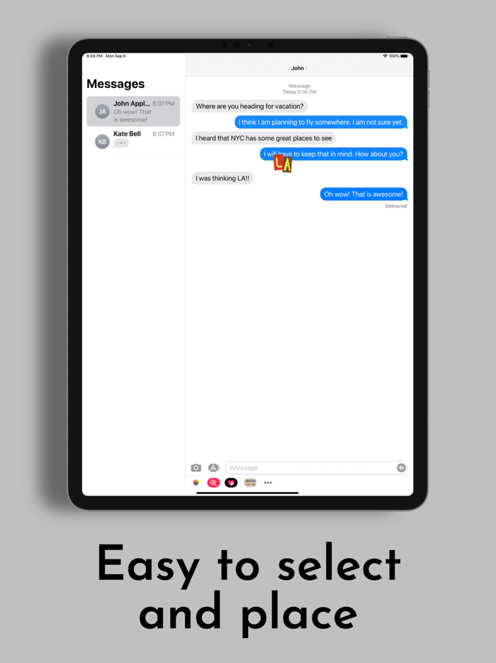 Letter Cutout Stickers