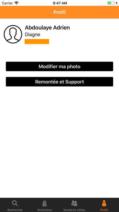 Annuaire Interne Digital Screenshot