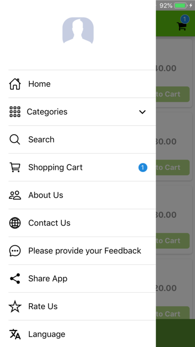 Farm2Dine Organic Foods Screenshot
