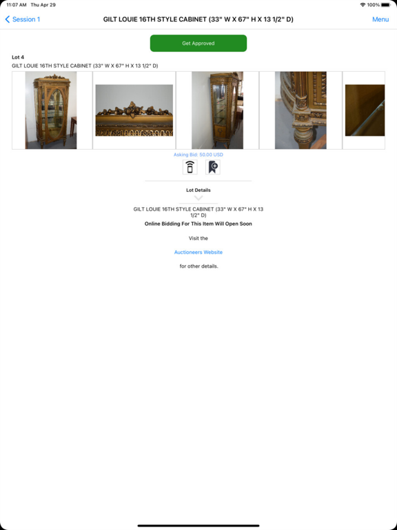 Screenshot #4 pour McClain Auctions Hawaii
