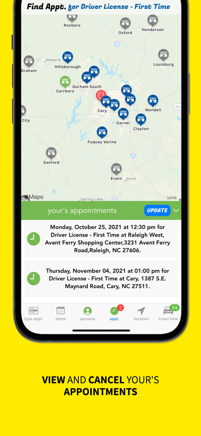 DMV NC Find Appointment