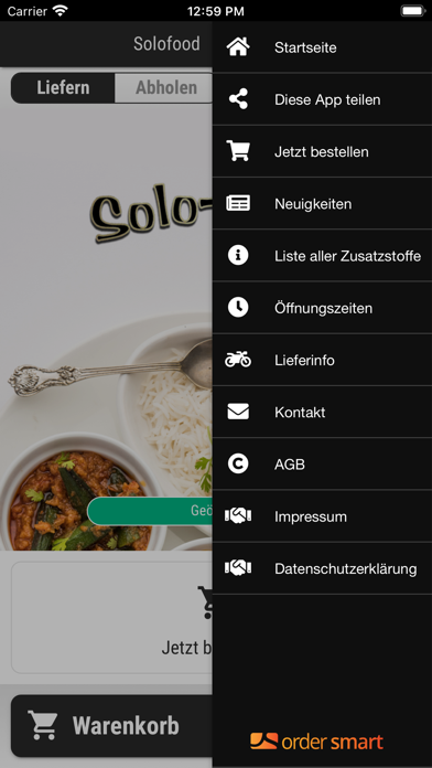 Solofood Screenshot