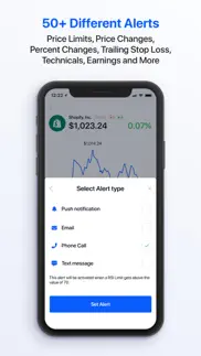 stock alarm - alerts, tracker iphone screenshot 3