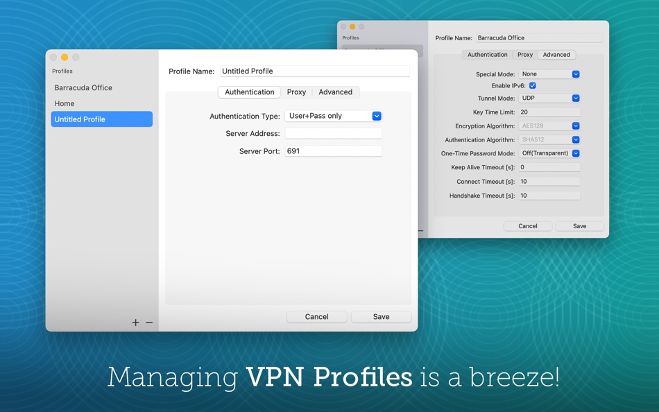 #3. Barracuda VPN Client (macOS) Podle: Barracuda Networks
