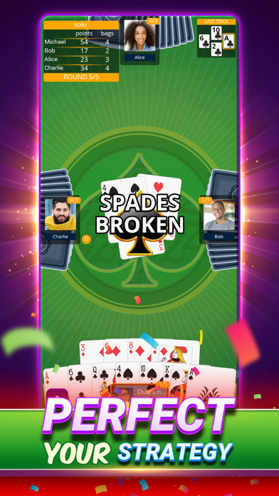 Spades Blitz - Real Rewards Screenshot