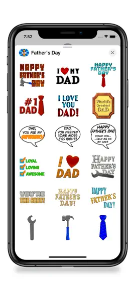 Game screenshot Father's Day Fun Stickers mod apk