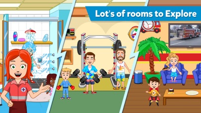 My Town: Firefighter Games Screenshot