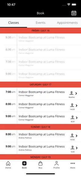 Game screenshot Luma Fitness apk