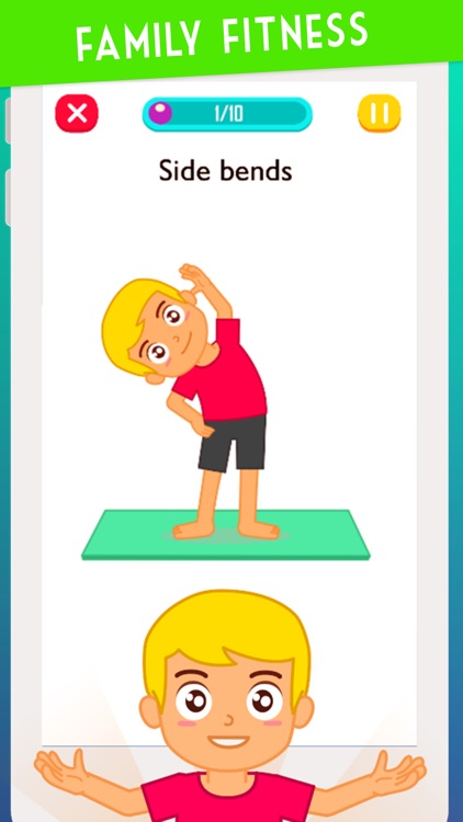 Exercise for Kids at home screenshot-4