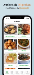 Nigerian FoodRecipe Florence N screenshot #1 for iPhone