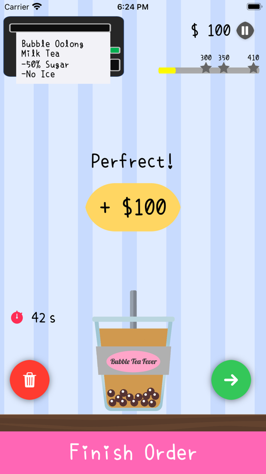 #6. Bubble Tea Fever (iOS) 由: Fung Yiu Fu