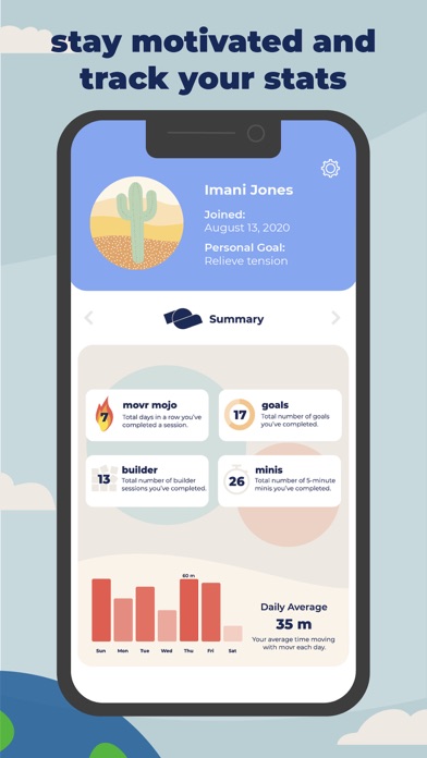 movr – healthy movement Screenshot