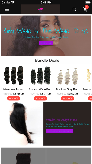 D&J Luxury Hair & Lashes Screenshot