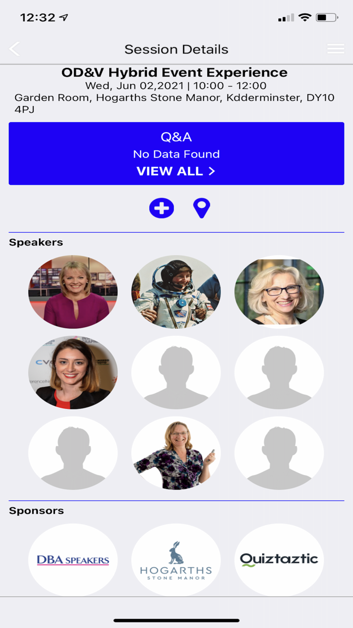 ODandV Hybrid Event Experience