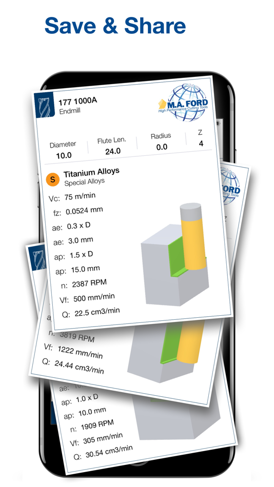 #7. M.A. Ford Machining Calculator (iOS) Podle: M.A. Ford Europe