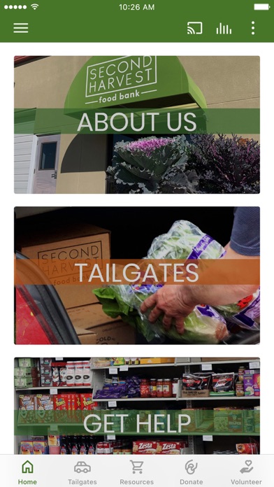 Second Harvest Food Bank ECI Screenshot
