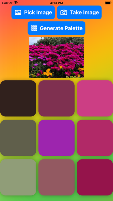 Paletter - Color Palettes Fast Screenshot