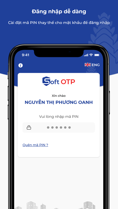 BIDC Soft OTP Viet Nam Screenshot