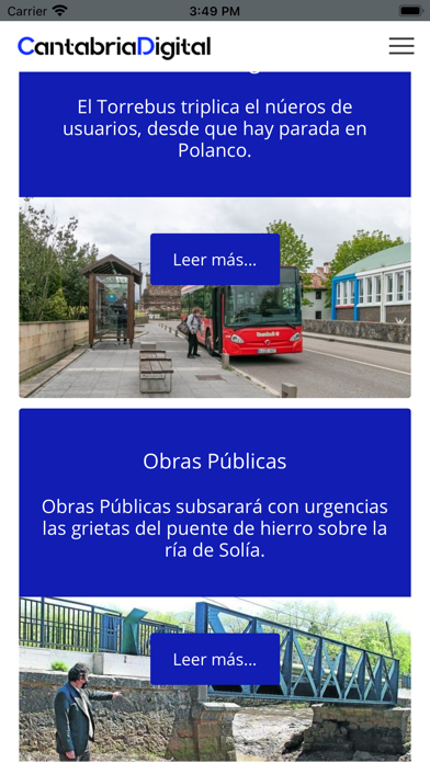 Cantabria Digital Screenshot