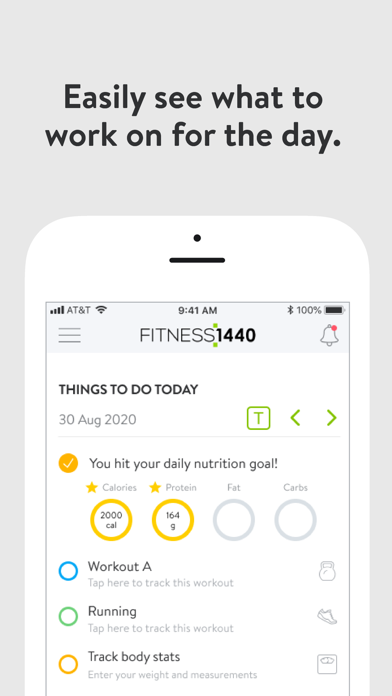 Fitness 1440 Screenshot