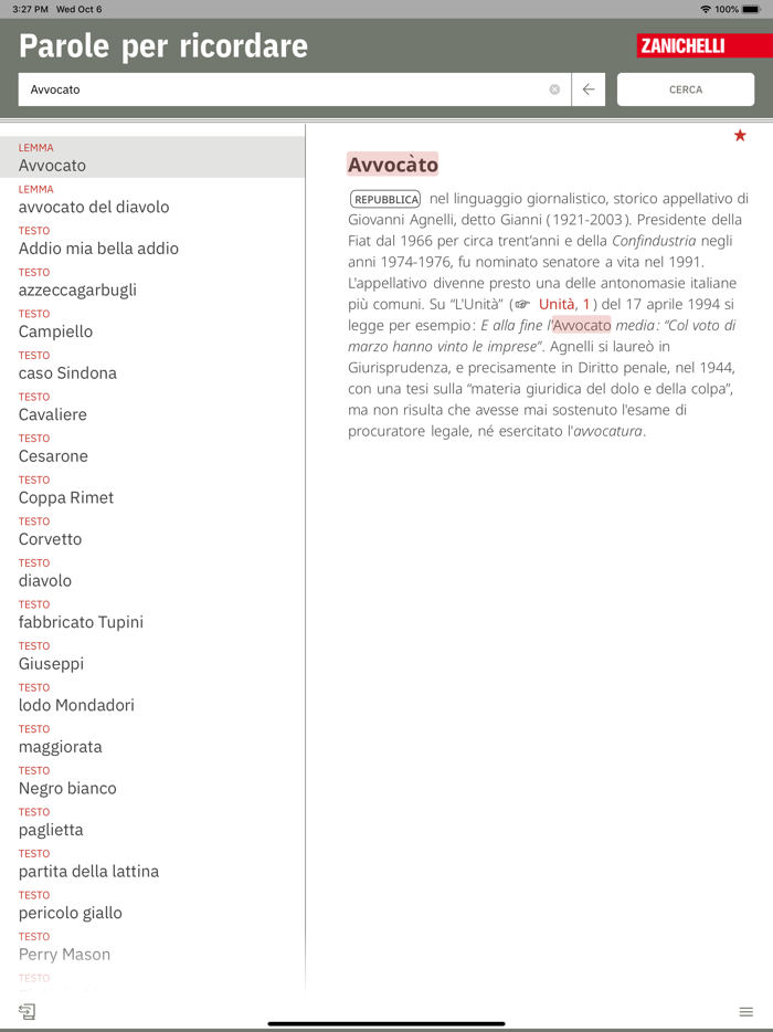 Parole per ricordare