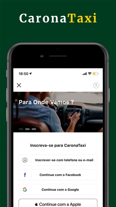 Carona Táxi Screenshot