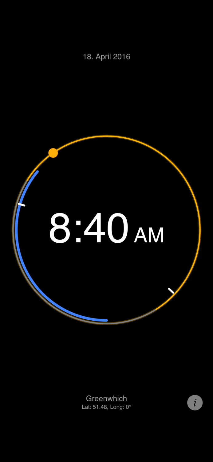 Sun Clock App