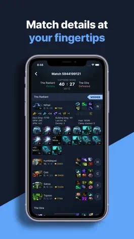 Game screenshot Dotastatz for Dota 2 hack