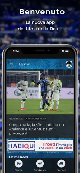 Game screenshot CalcioAtalanta mod apk