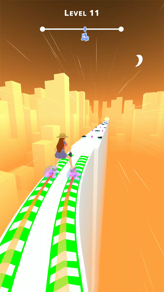 #1. Sky Roller - Fun runner game (iOS) От: HOMA GAMES