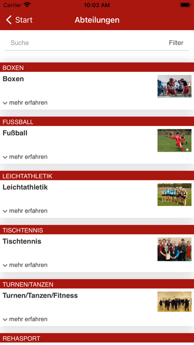 SG Marßel Bremen e.V. Screenshot