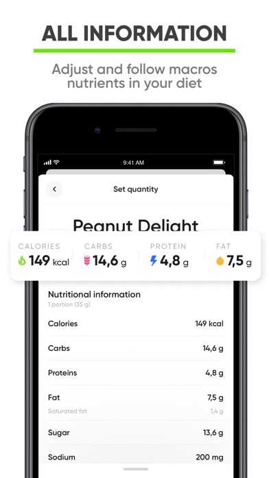 Nutrition Coach: Food tracker Screenshot